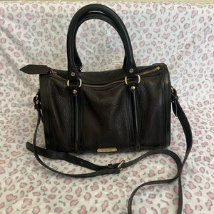 BURBERRY Alchester Bowling Leather Bag